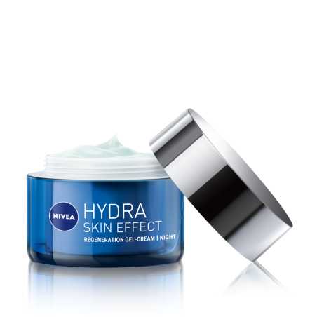 Nivea Hydra Skin Effect naktinis veido Gelis - Kremas, 3 pakuočių komplektas
