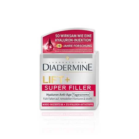 Diadermine  Lift + SuperFiller  naktinis kremas 50 ml, 3 pakuočių komplektas