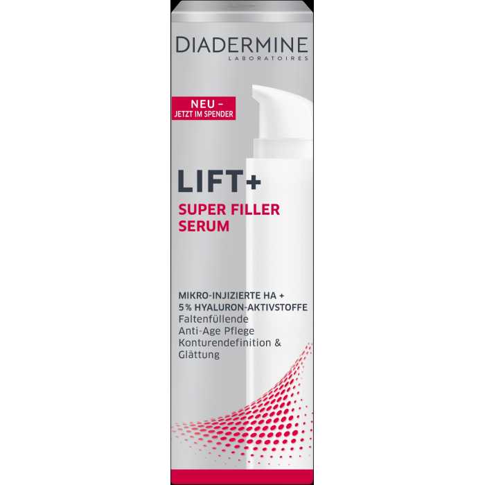 Diadermine  Lift + SuperFiller  veido serumas, 40ml, 3 pakuočių komplektas