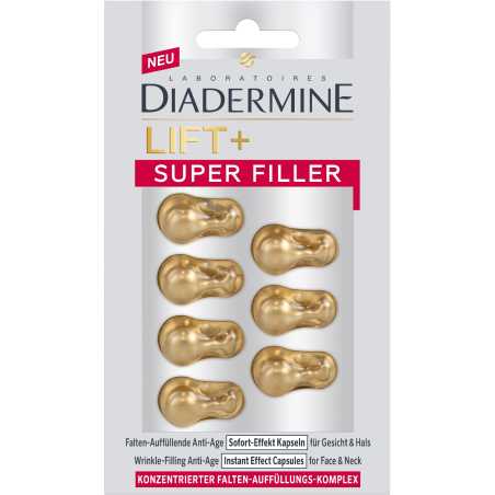 Diadermine  Lift + kapsulės Super Filler, 7vnt, 3 pakuočių komplektas