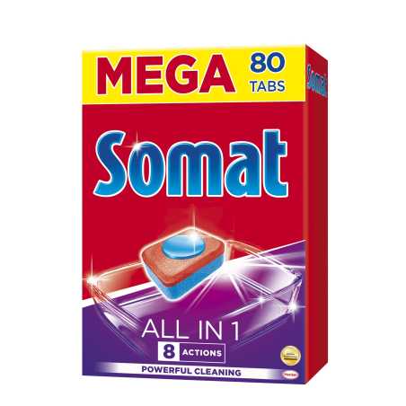Somat All in 1 tabletės 80vnt, 3 pakuočių komplektas