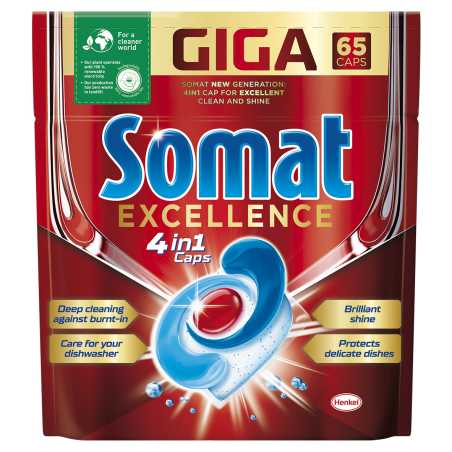 Somat Excellence  tabletės 65vnt Doypack, 2 pakuočių komplektas