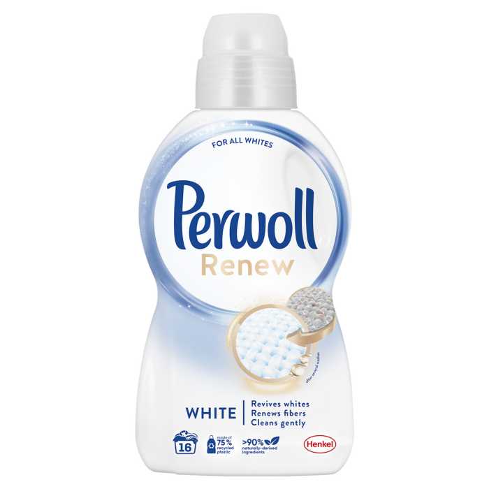 Perwoll Renew White skystas skalbiklis 16WL, 4 pakuočių komplektas
