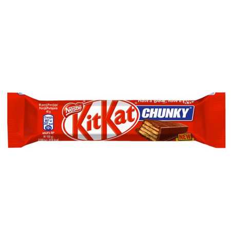 Kit Kat Chunky šokoladas, 40g, 36 pakuočių komplektas