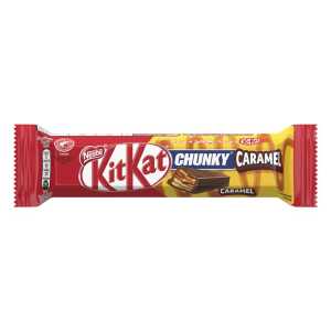 Nestle Kit Kat Chunky batonėlis karamelės sk. 43, 5g, 24 pakuočių komplektas