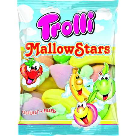 Trolli zefyriniai guminukai Mallow Star s, 150g, 8 pakuočių komplektas