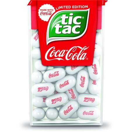 Tic Tac saldainiai Coca - Cola, 18g, 24 pakuočių komplektas