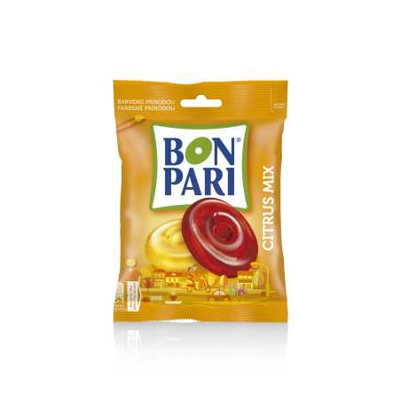 Bon Pari Citrus Mix citrusinių vaisių skonio ledinukai 90g, 5 pakuočių komplektas