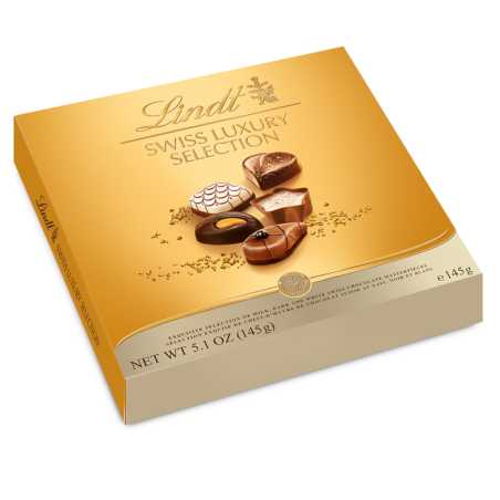Lindt  Swiss Luxury Selection saldainių rinkinys, 145g, 6 pakuočių komplektas