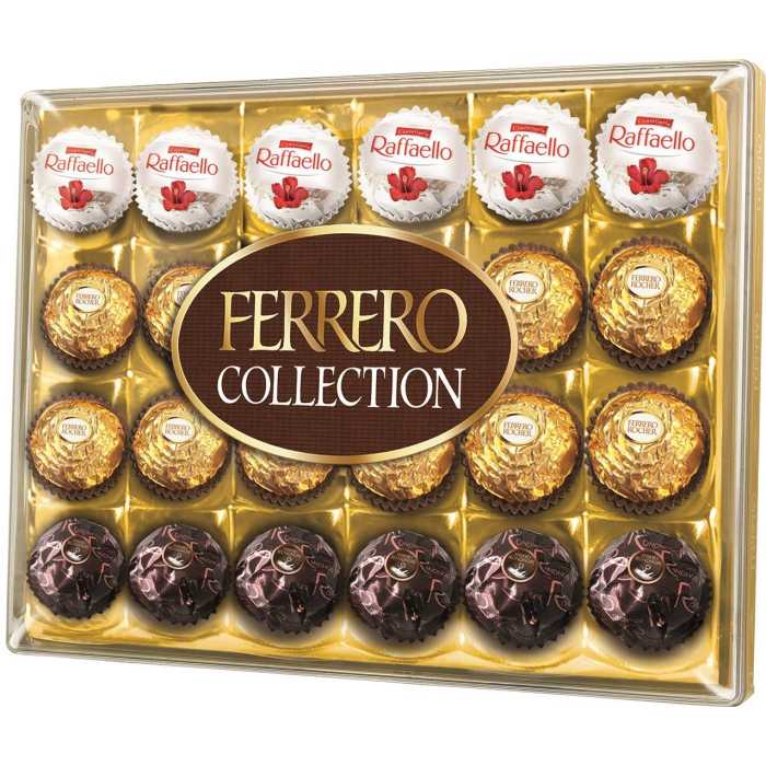 Ferrero Collection saldainiai, 269g, 4 pakuočių komplektas