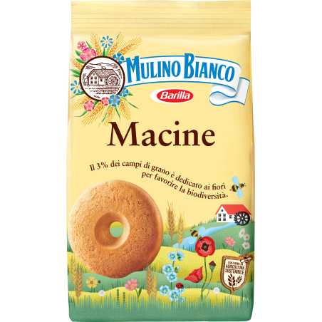 Mulino Bianco Macine sausainiai, 350g, 6 pakuočių komplektas