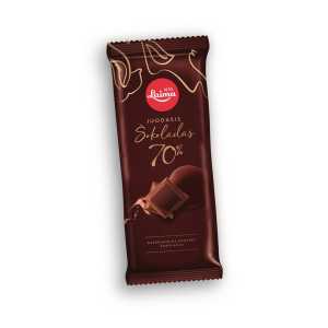 Laima kartusis šokoladas 70%, 100g, 15 pakuočių komplektas