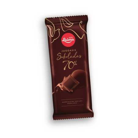 Laima kartusis šokoladas 70%, 100g, 15 pakuočių komplektas