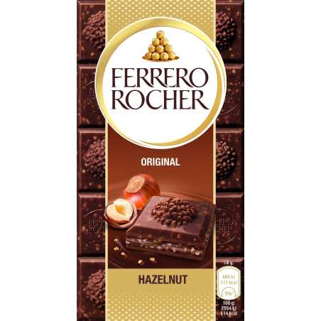 Rocher pieniškas šokoladas, 90g, 8 pakuočių komplektas