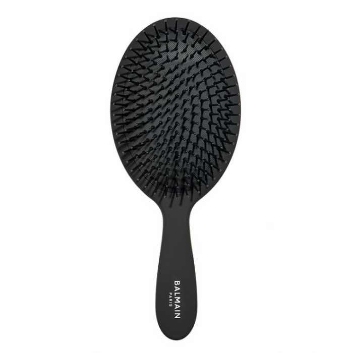 Balmain Hair Detangling SPA Brush Black šepetys minkštais lanksčiais šeriais
