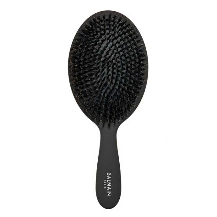 Balmain Hair Luxury Spa Brush Black šerno šerių šepetys