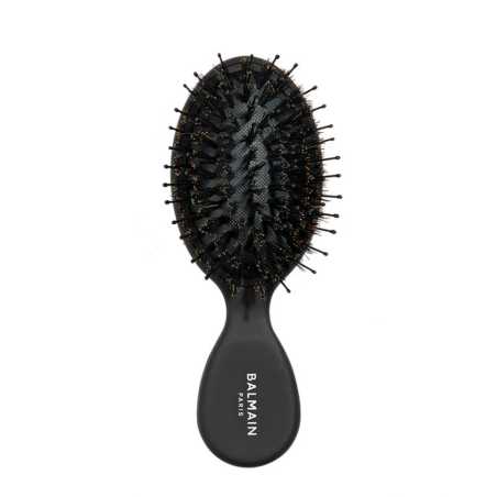 Balmain Hair Mini All Purpose Spa Brush Black mažas šerno šerių šepetys