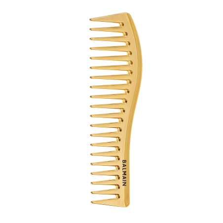 Balmain Hair Golden Styling Comb 14-karatų auksu padengtos šukos